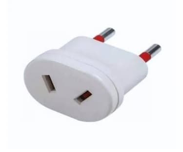 Adaptador Conatel NEMA S/T a Ficha S/T Blanco