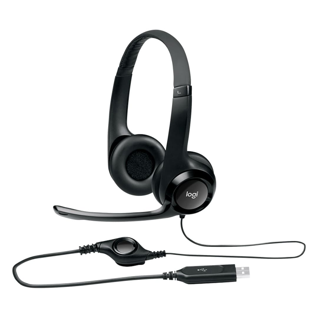 Audífono Logitech H390 USB con Micrófono