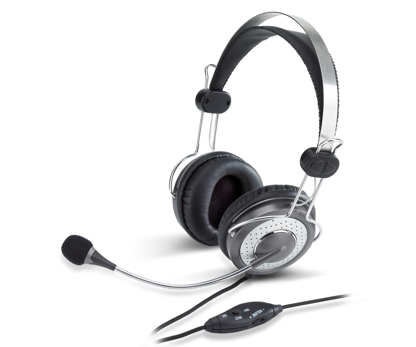 Audífonos Genius HS-04SU c/Micrófono y Anulación de Ruido