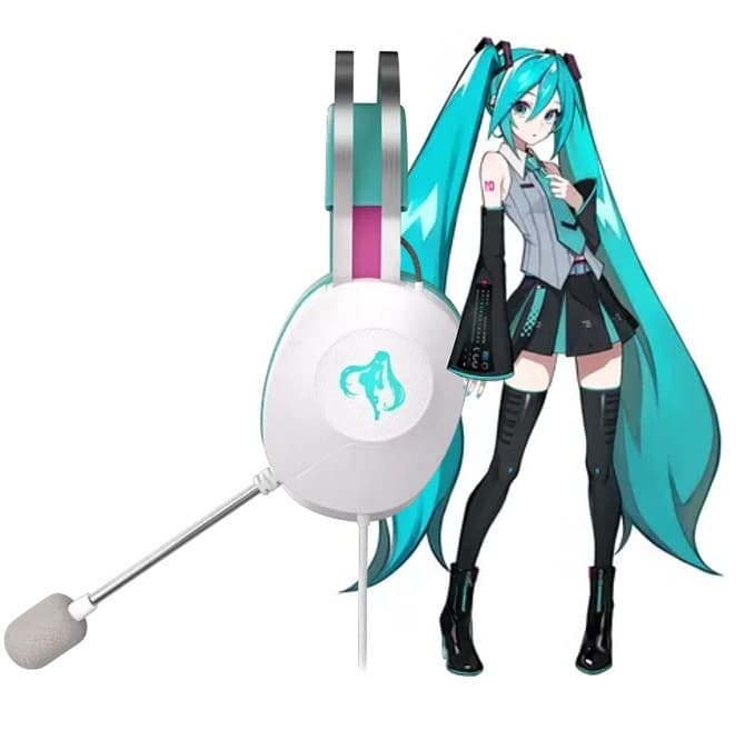 Audífonos Asus TUF Gaming H1 Gen II Sonido Virtual 7.1 Hatsune Miku
