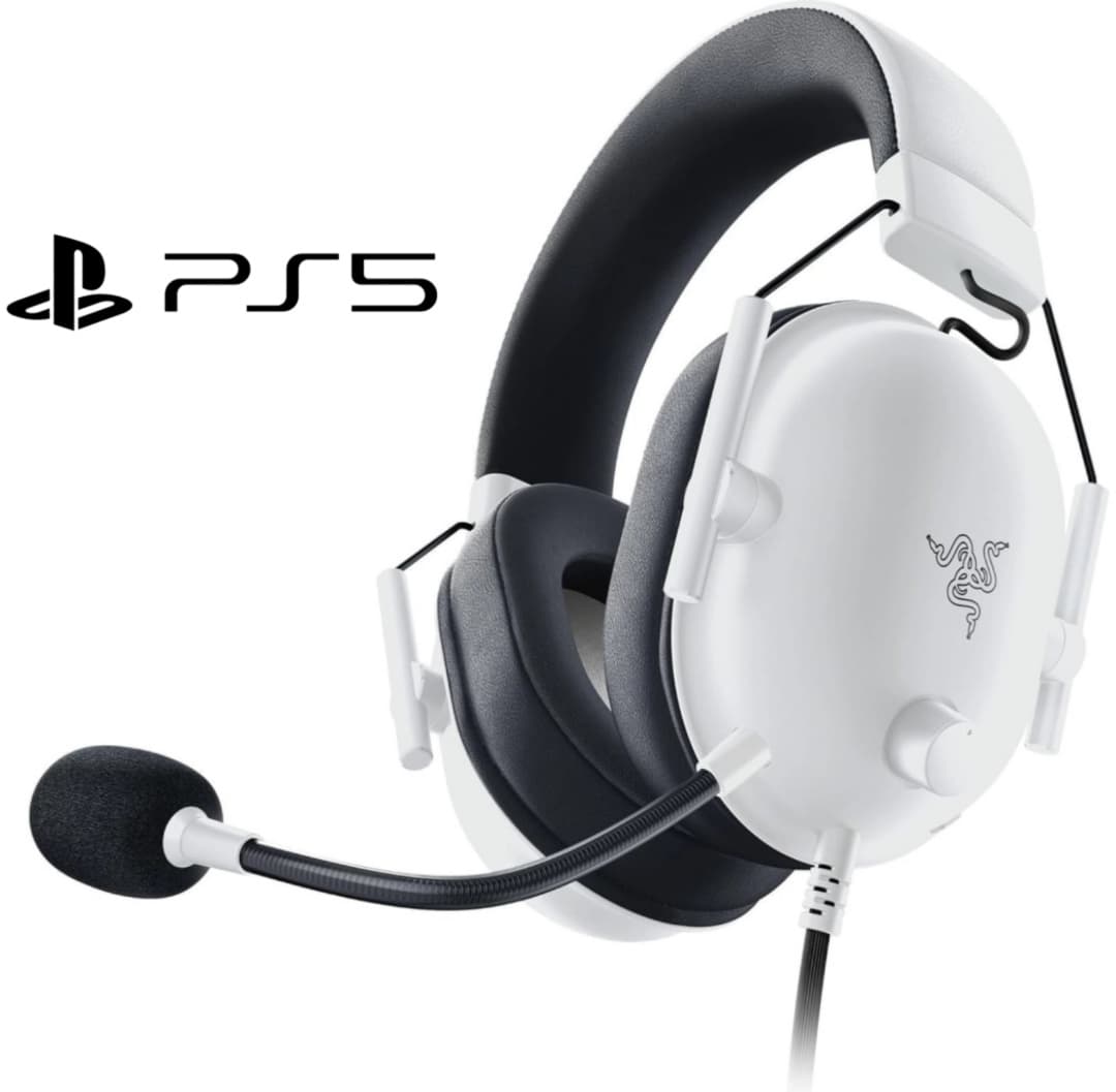 Auriculares Razer BlackShark V2 X PS5 blanco