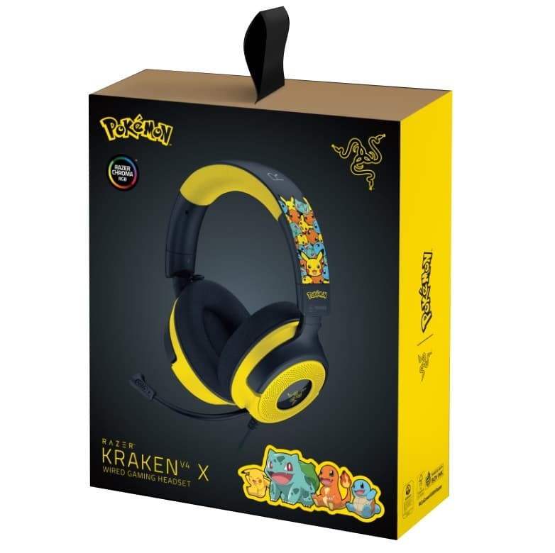 Auriculares Razer Kraken V4 X Pokémon Kanto
