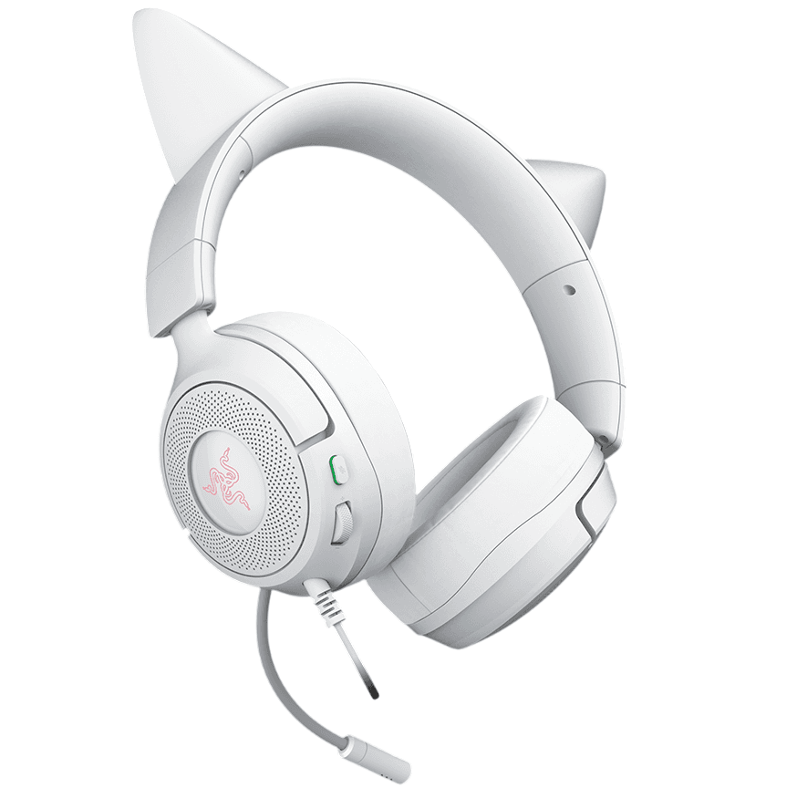Auriculares Razer Kraken Kitty V3 X blanco