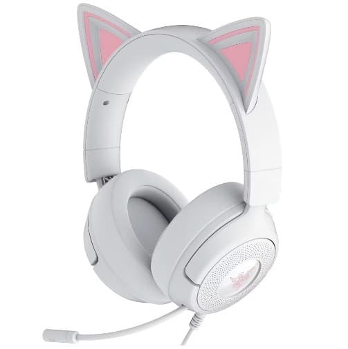 Auriculares Razer Kraken Kitty V3 X blanco