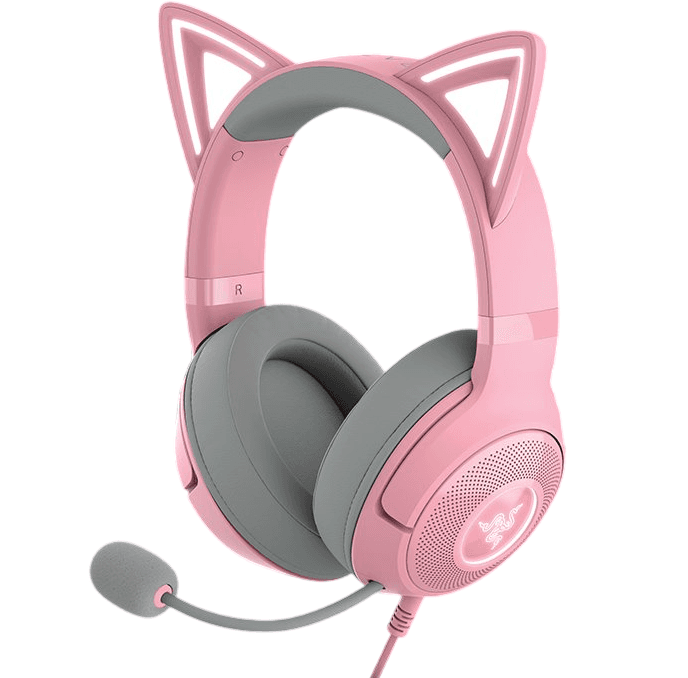 Auriculares Razer Kraken Kitty V2 RGB quartz