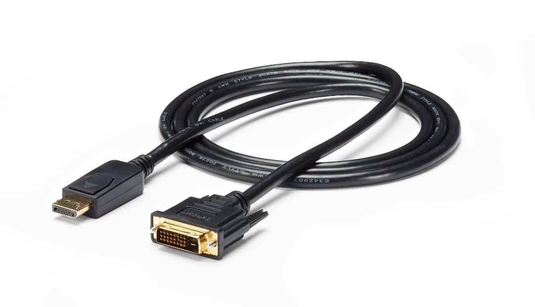 Cable DisplayPort a DVI 1.8m Macho a Macho