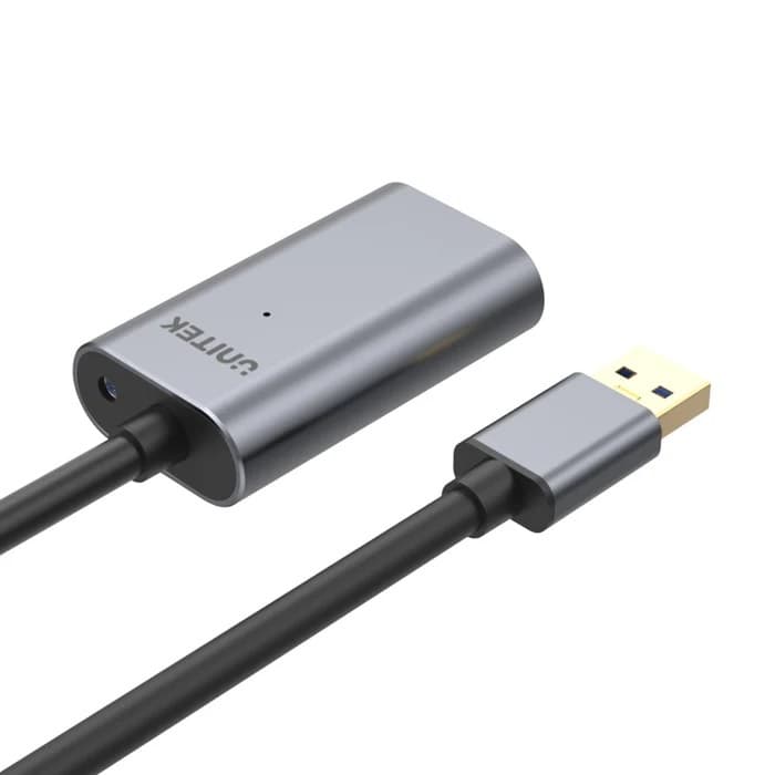 Cable de Extensión USB 3.0 10m Activo con Alimentación