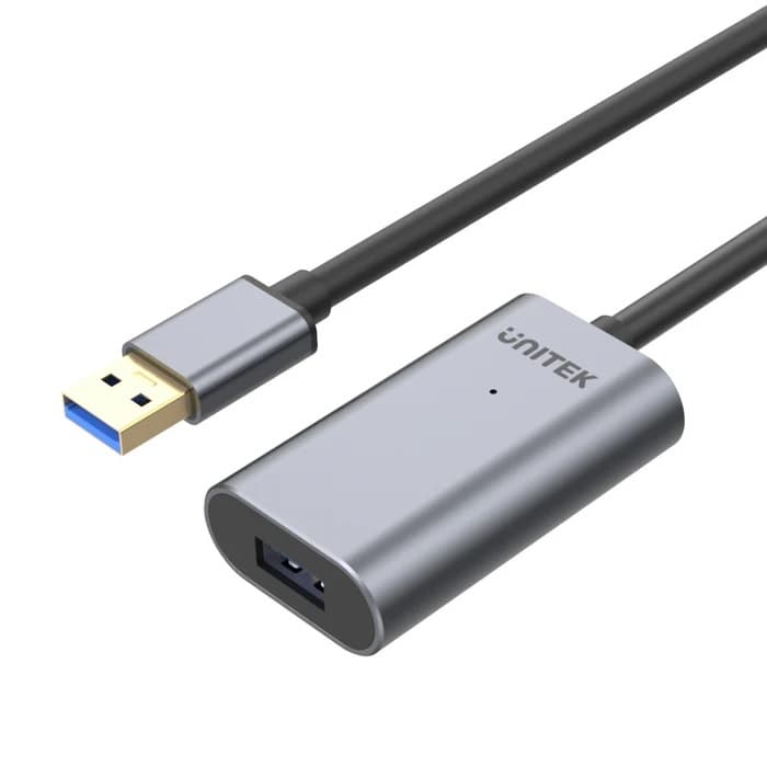 Cable de Extensión USB 3.0 10m Activo con Alimentación