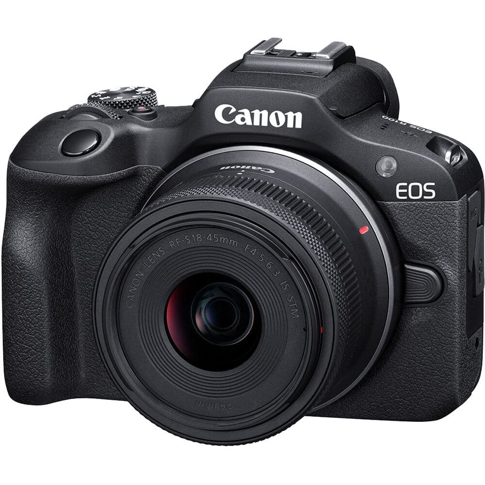 Cámara Mirrorless Canon EOS R100 con Lente 18-45mm