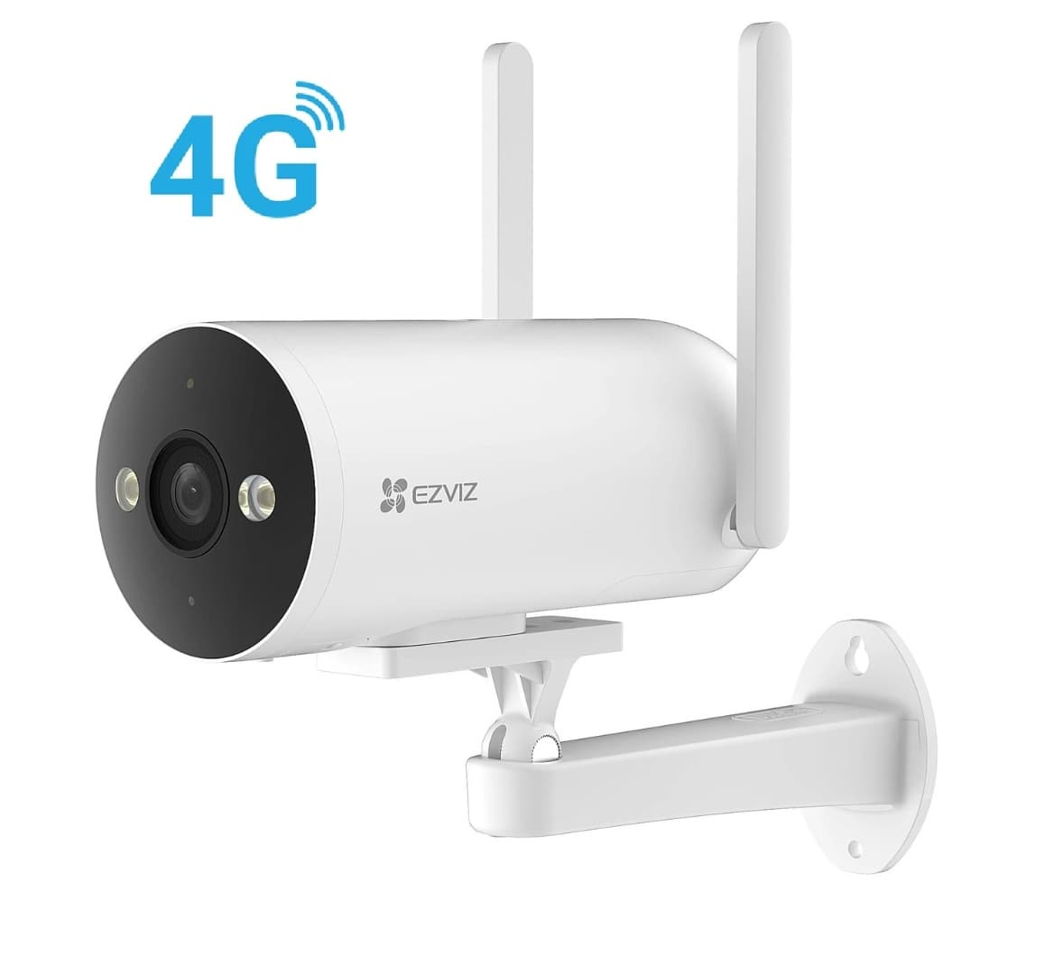 Cámara IP 4G LTE Ezviz H5 3MP 2K Fija bullet de exterior