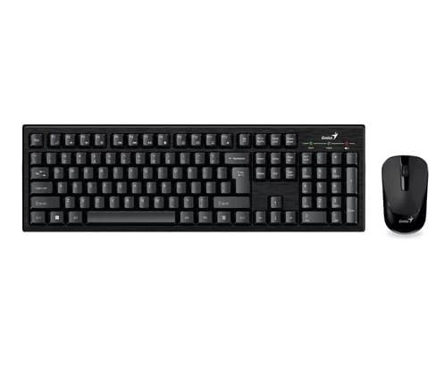 Combo Genius KM-8101 Teclado y Mouse Inalámbricos 2.4 GHz
