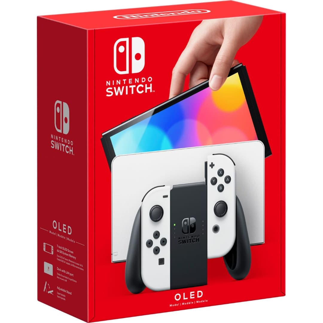 Consola Nintendo Switch OLED Pantalla 7" Blanca