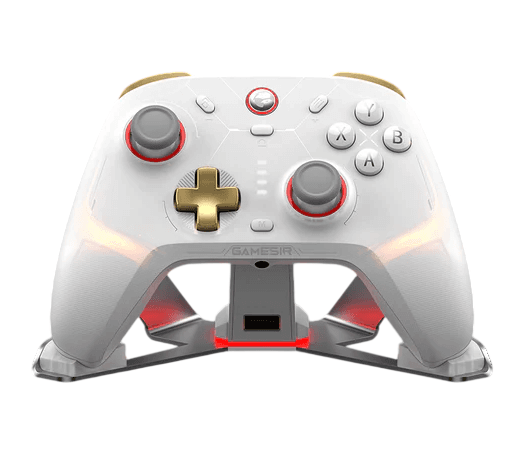 Joystick GameSir Cyclone 2 Multiplataforma con Base de Carga Blanco