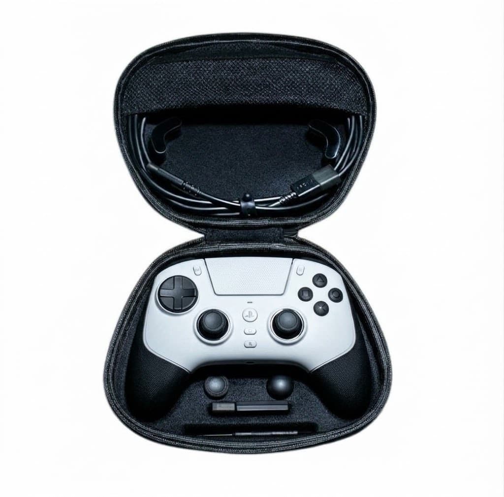 Control Razer Raiju V3 Pro PS5 &amp; PC blanco (foto 4)