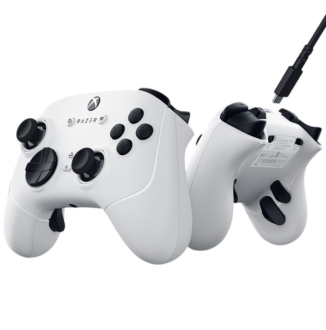 Control Razer Wolverine V3 Xbox &amp; PC blanco