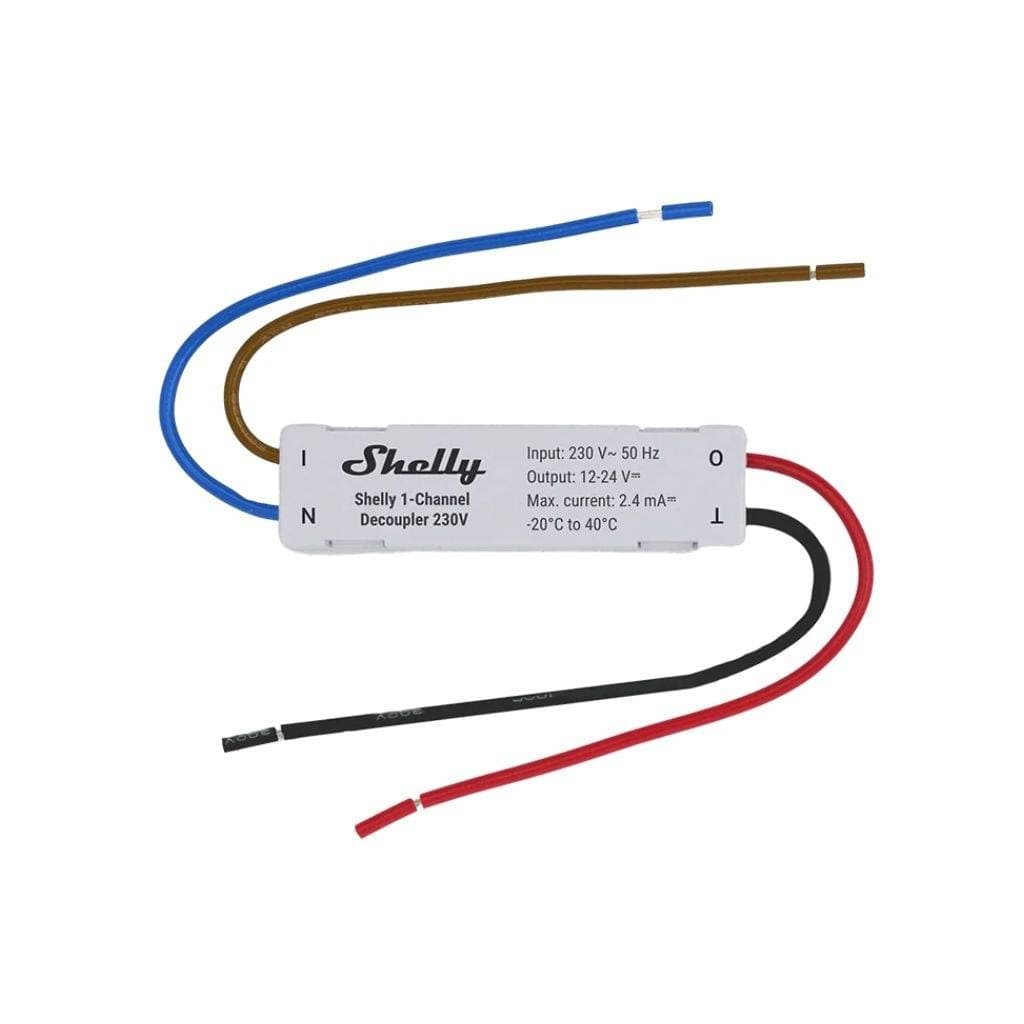 Desacoplador Shelly 1-Channel 230V