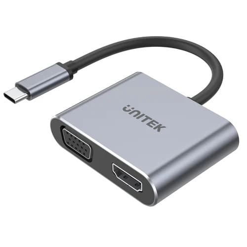 HUB USB-C Unitek Dual Display 4K PD 100W