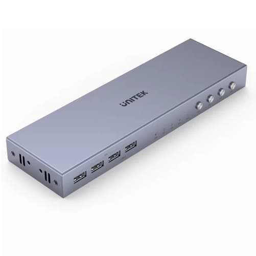 KVM Switch Unitek HDMI 4K 60Hz 4 Puertos