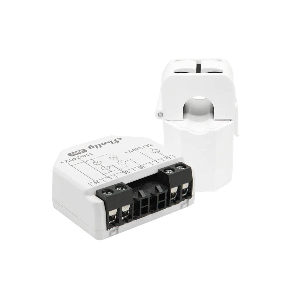 Medidor de Energía Shelly EM Gen3 Monofásico Clip 50A Wi-Fi