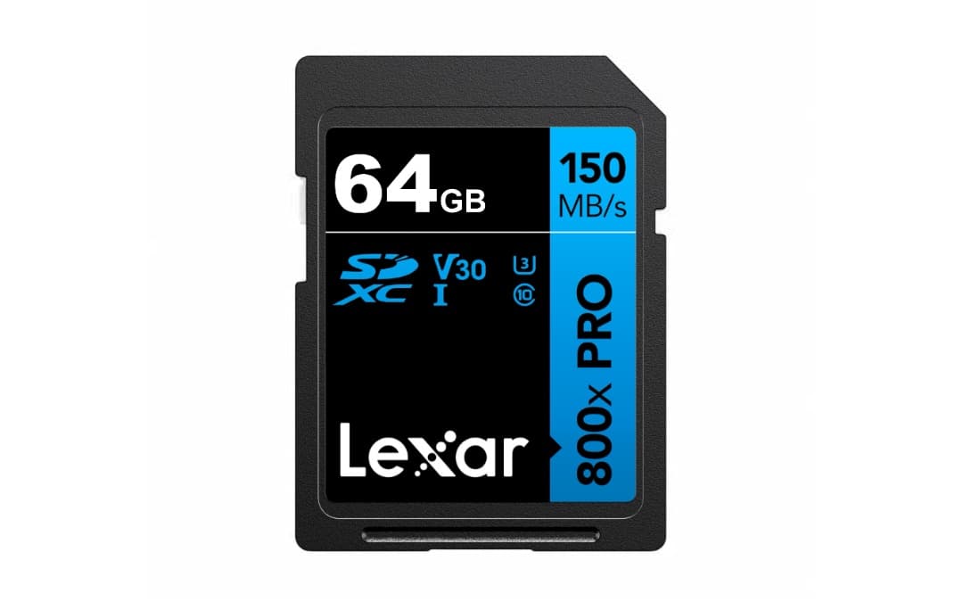 Memoria SDXC Lexar 800X Pro 64GB 150MB/s Blue