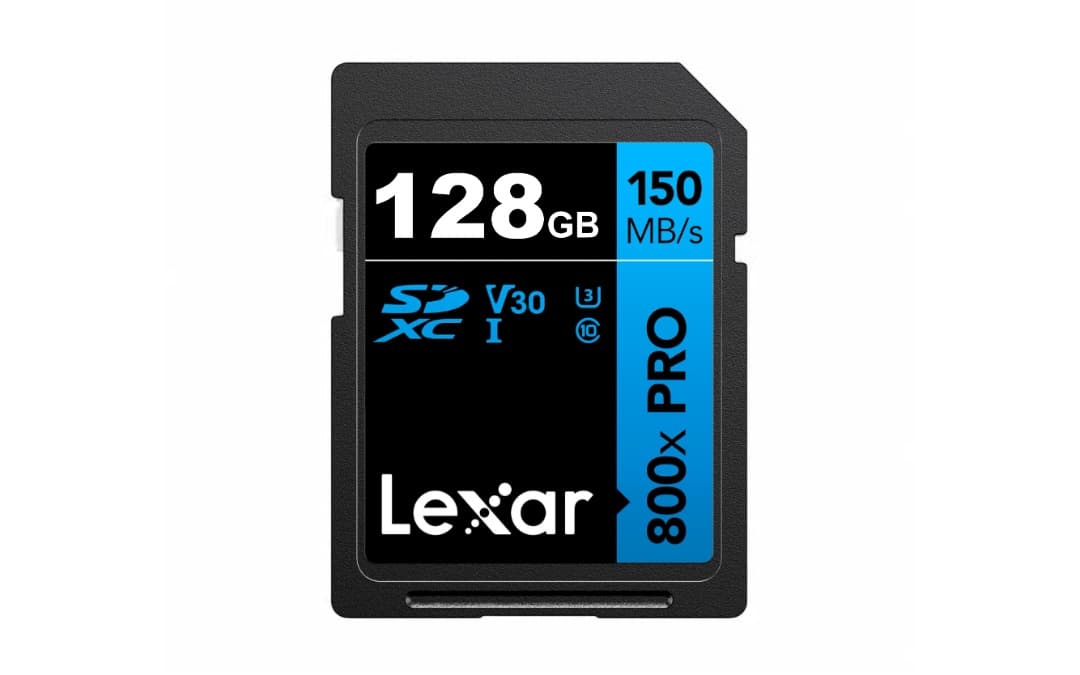 Memoria SDXC Lexar 800X Pro 128GB 150MB/s Blue