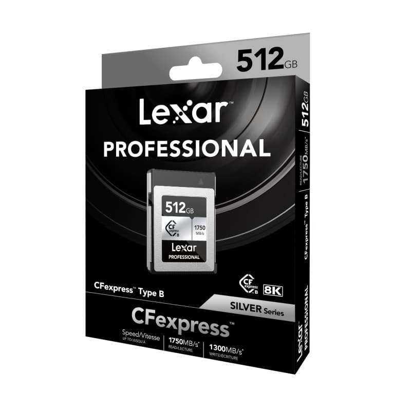 Memoria CFexpress Lexar Pro 512GB Tipo B Silver