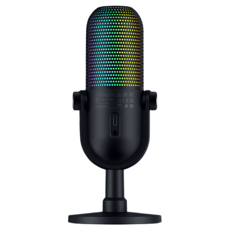 Micrófono Razer Seiren V3 Chroma 32-Bit DSP RGB USB