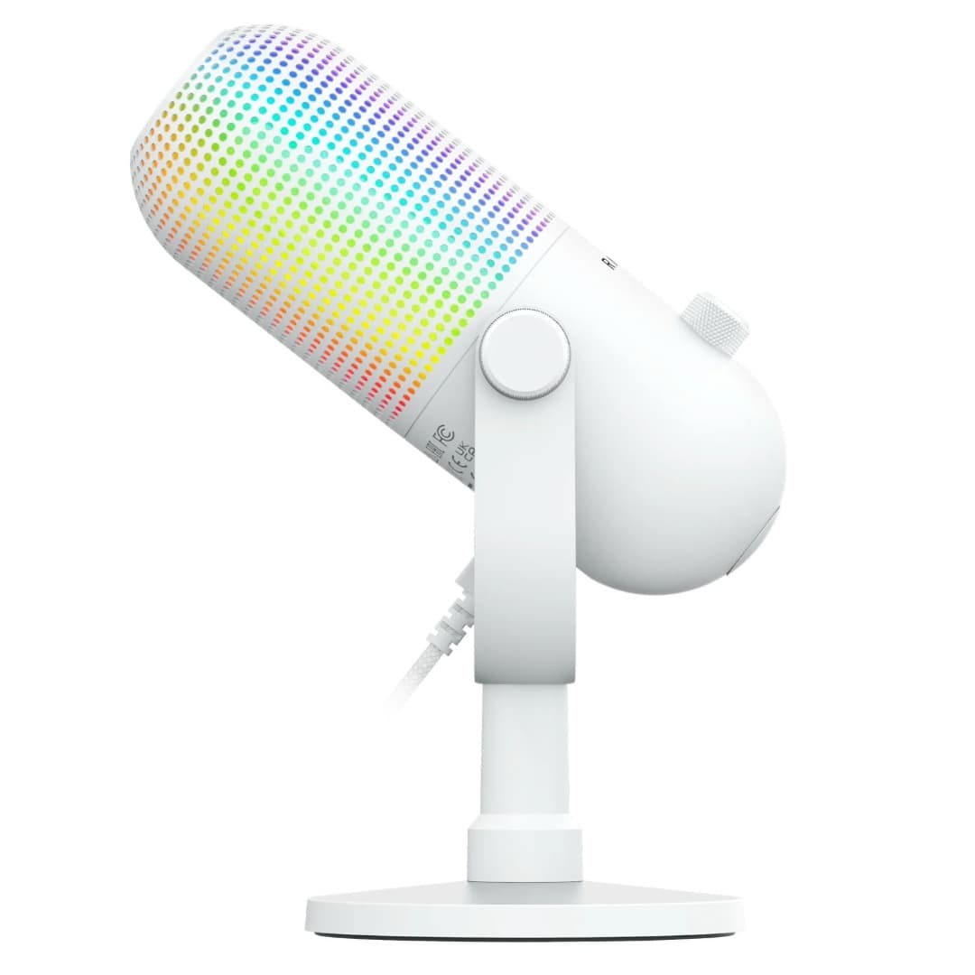 Micrófono Razer Seiren V3 Chroma RGB USB blanco