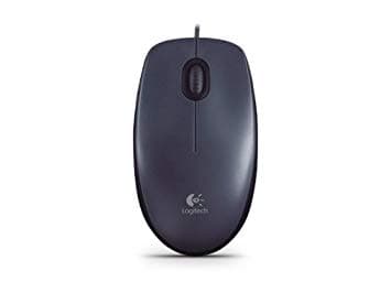 Mouse Logitech M90 Óptico Negro