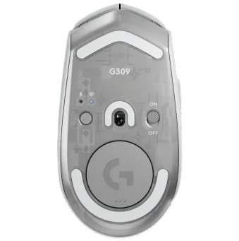 Mouse Logitech G309 LIGHTSPEED Bluetooth Blanco