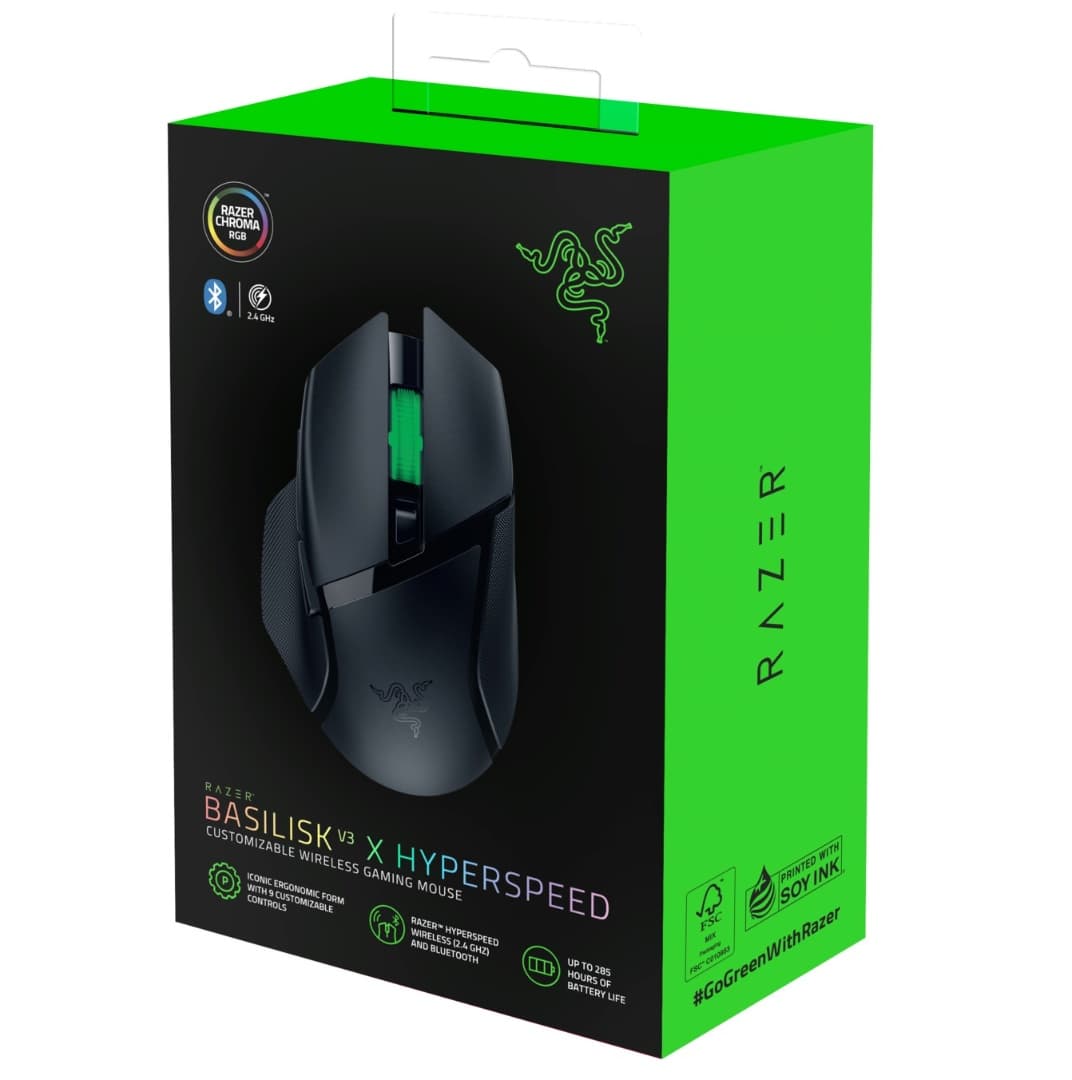 Mouse Razer Basilisk V3 X HyperSpeed Inalámbrico