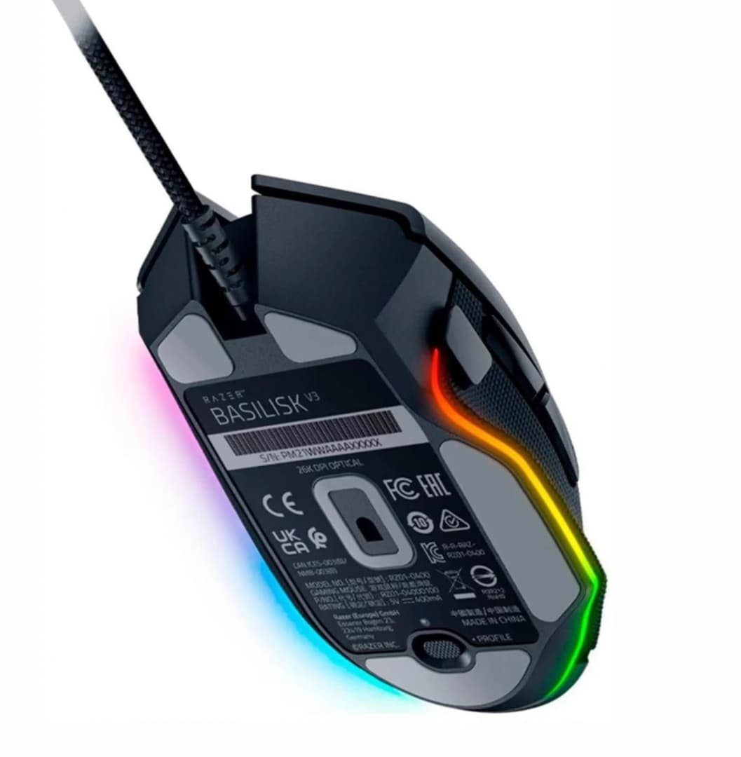 Mouse Razer Basilisk V3 cableado