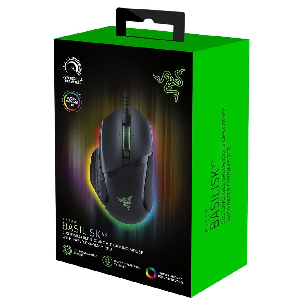 Mouse Razer Basilisk V3 cableado