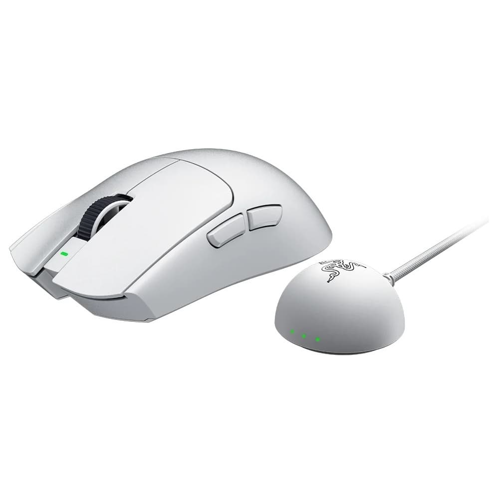 Mouse Razer Viper V4 Pro Inalámbrico blanco