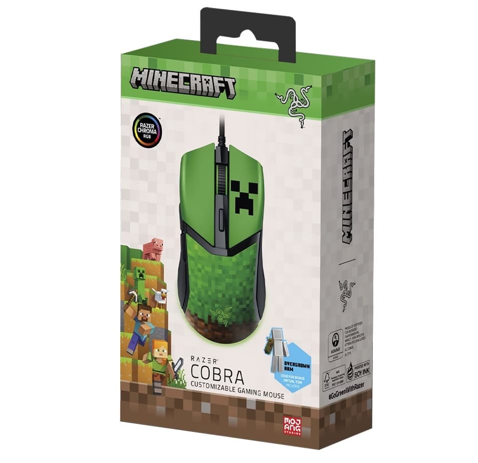 Mouse Razer Cobra Minecraft Edition