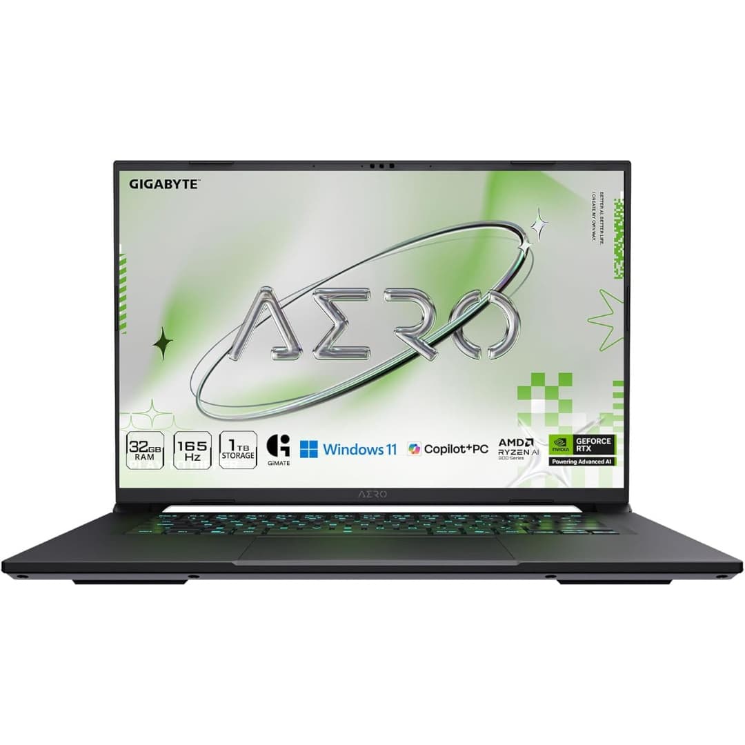 Notebook Gamer Gigabyte Ryzen AI 7 350 5.0Ghz, 32GB, 1TB SSD, 16" WQXGA, RTX 5070 8GB
