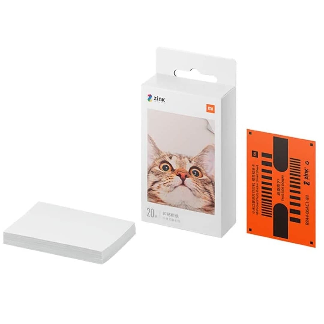 Papel para Impresora de Fotos Portátil Xiaomi 20 (Hojas)
