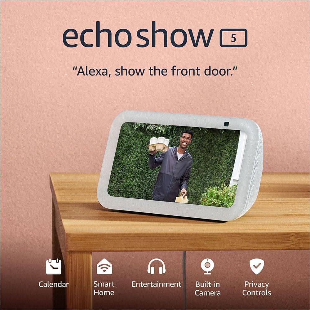 Parlante inteligente Amazon Echo Show 5 3ra Gen Pantalla 5.5 Blanco