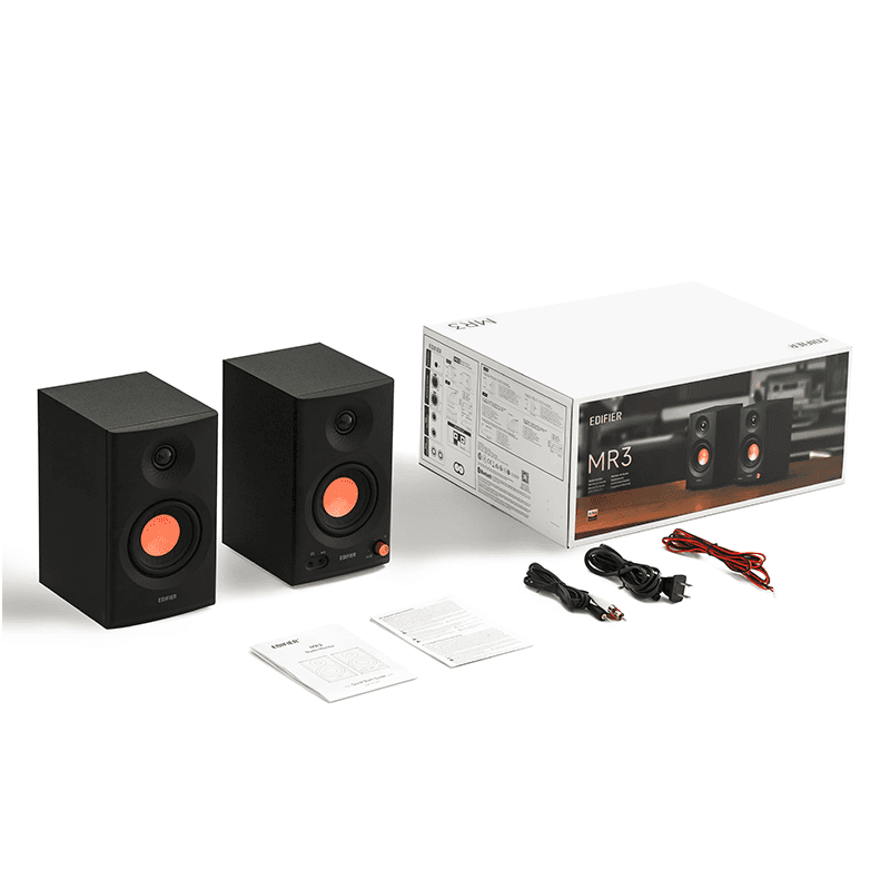 Parlantes Edifier MR3 Estudio Bluetooth 36W Negro