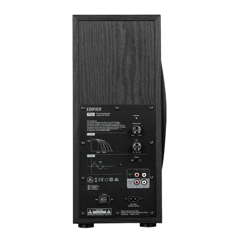 Subwoofer Edifier T5s 70W RMS 8" Negro