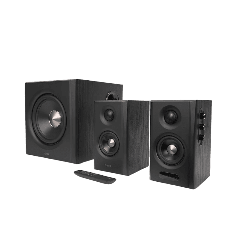 Parlantes Edifier S355DB 2.1 con Subwoofer Negro