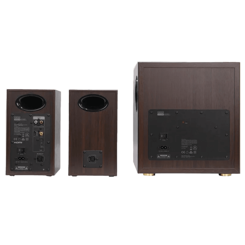 Parlantes Edifier S355DB 2.1 con Subwoofer Marron
