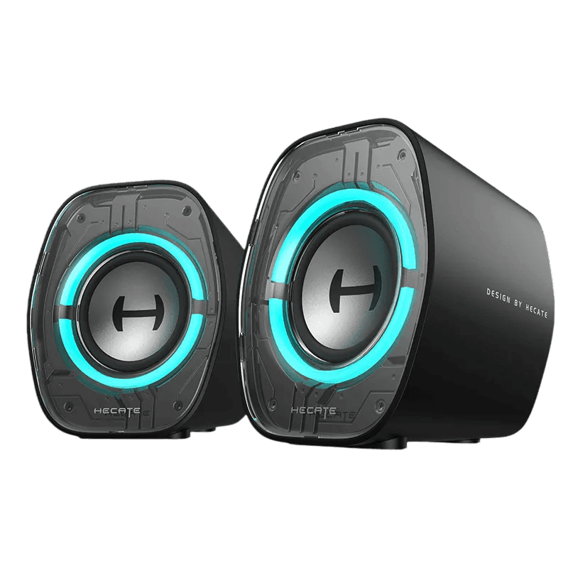 Parlantes Gaming Edifier G1000 II 2.0 con RGB Negro