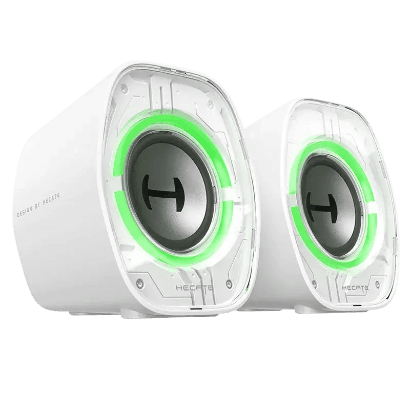 Parlantes Gaming Edifier G1000 II 2.0 con RGB Blanco