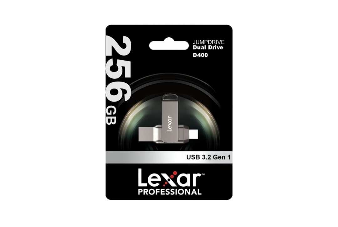 Pendrive Lexar JumpDrive D400 256GB USB 3.2 Dual
