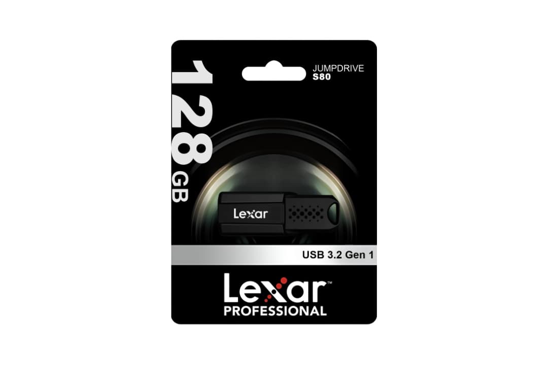 Pendrive Lexar JumpDrive S80 128GB USB 3.2 Retráctil