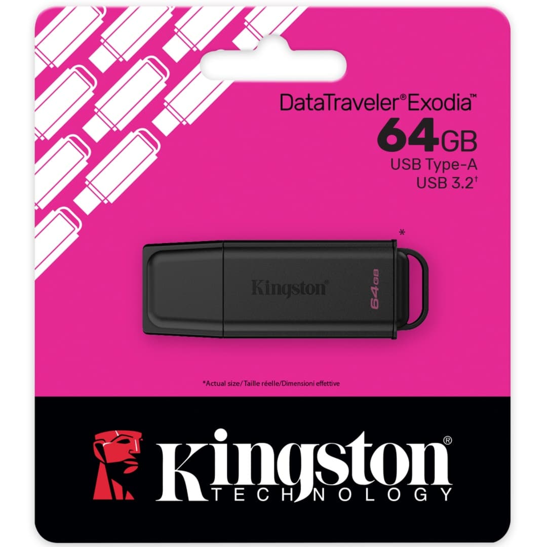 Pendrive Kingston DataTraveler Exodia G2 64GB USB 3.2