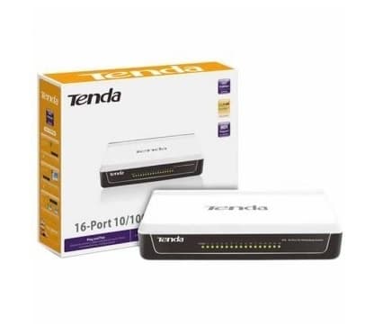 Switch Tenda S16 16 Puertos 10/100 Mbps