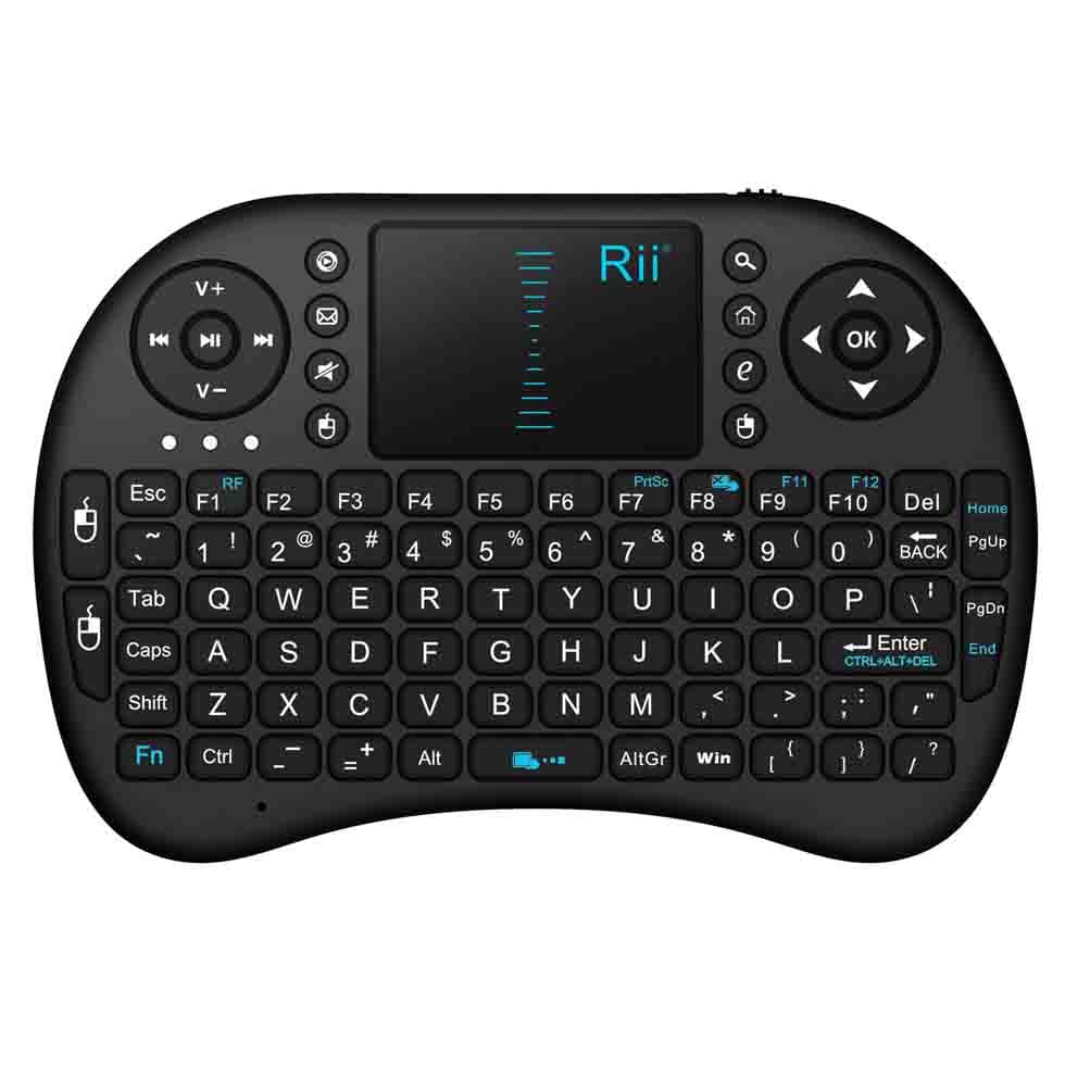 Mini teclado inalámbrico con touchpad 2.4GHz GFSK español