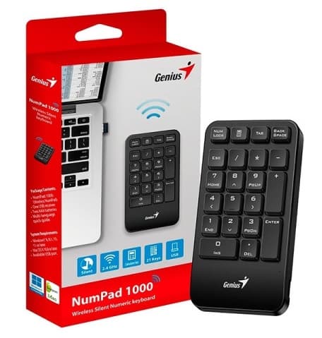 Teclado Genius NumPad 1000 Inalámbrico